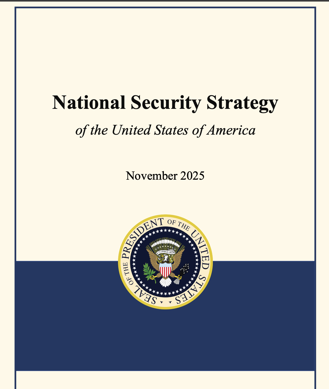 America’s New National Security Strategy Signals an Economic Reordering. Africa and Tanzania Must Prepare