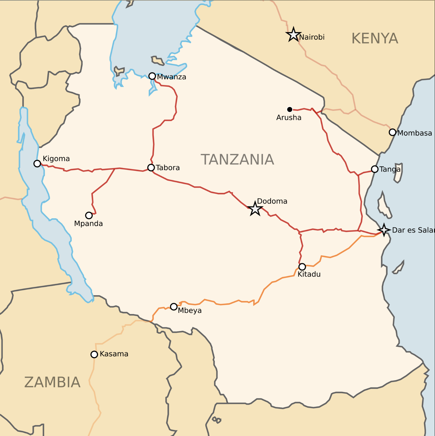 How Railways and Transport Networks Are Rewiring Tanzania’s Economic Geography