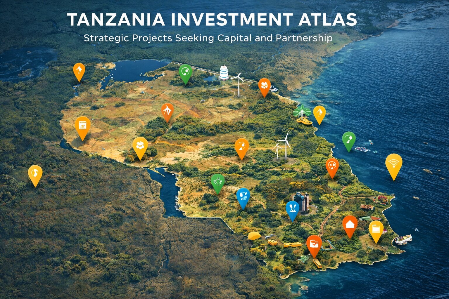Tanzania Investment Atlas: Strategic Projects Seeking Capital and Partnership