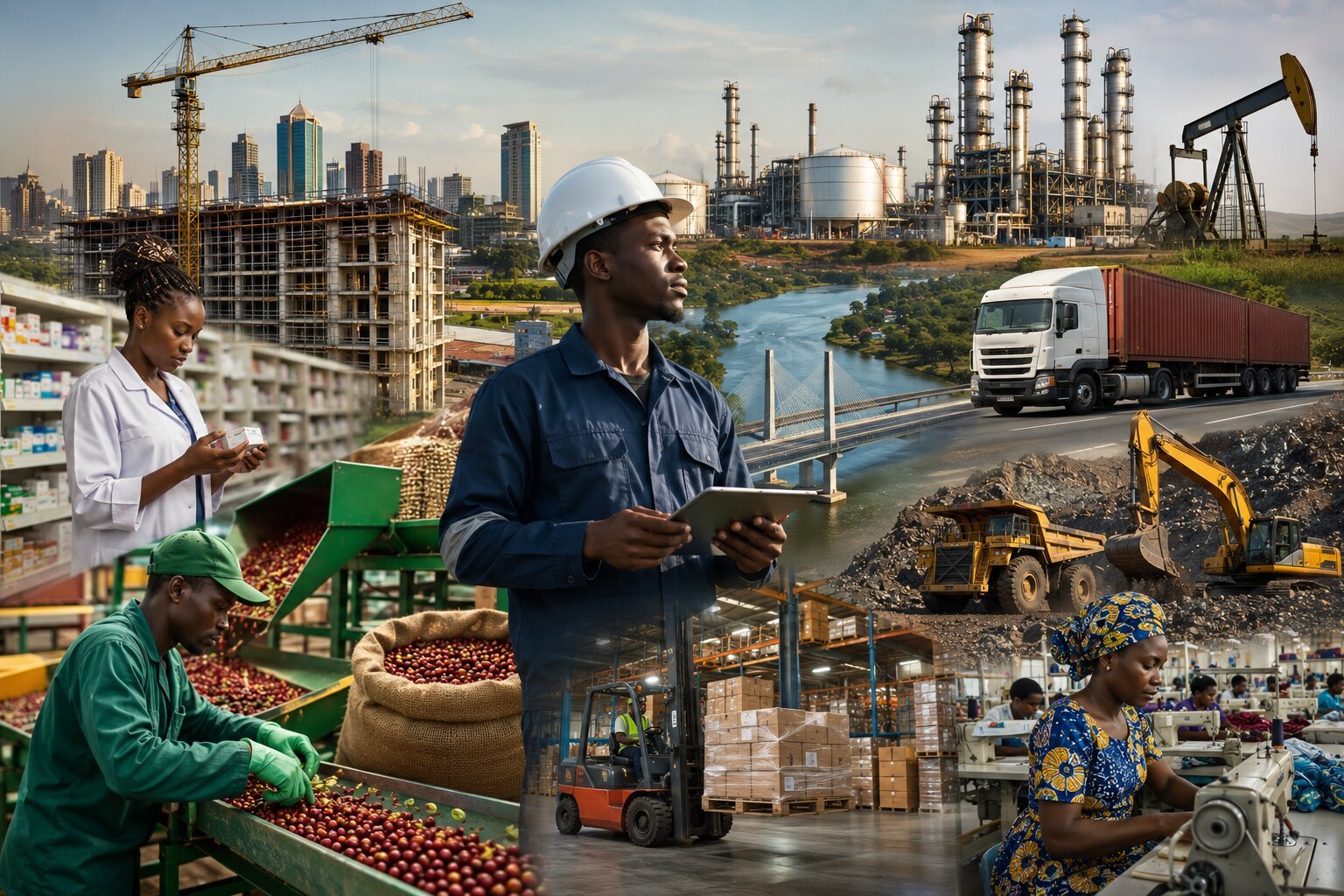 10 Sectors That Will Create Uganda's Next Generation of Millionaires Over the Next Decade. The Opportunity Is Physical, Not Digital.