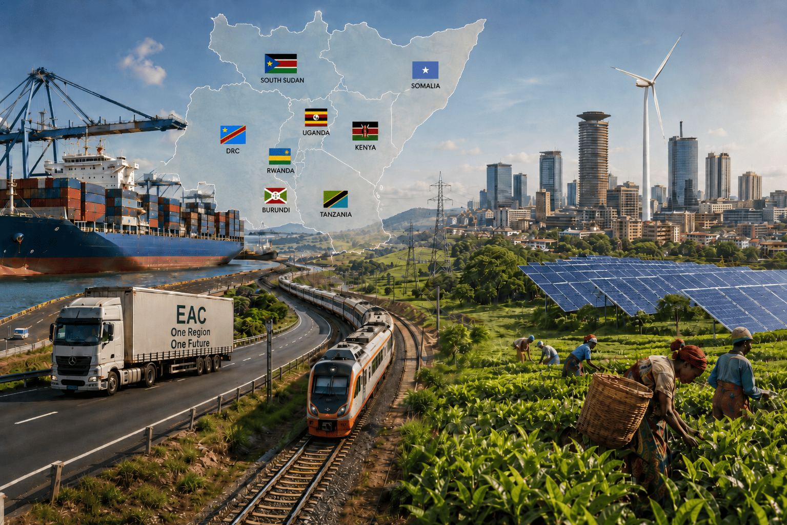 East Africa’s Next Growth Story Depends on Turning Eight National Visions Into One Market
