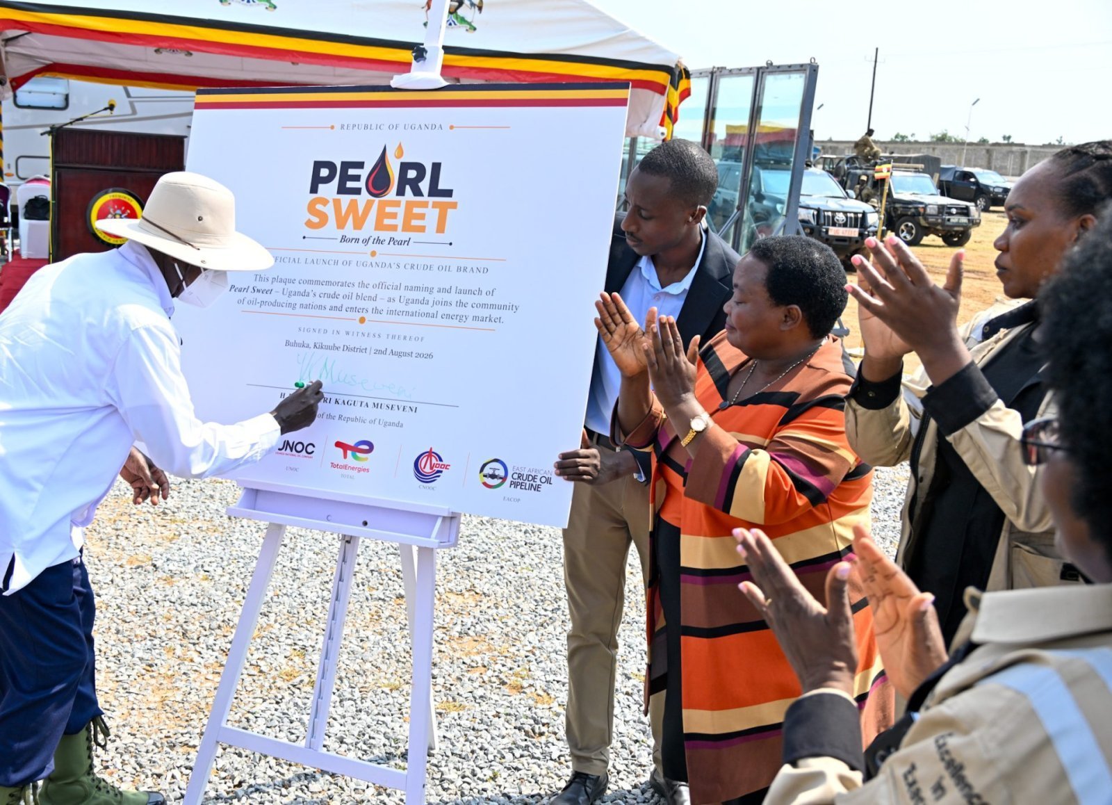 Uganda Names Its Crude Oil "Pearl Sweet" as It Prepares for the Economic Reality of First Oil