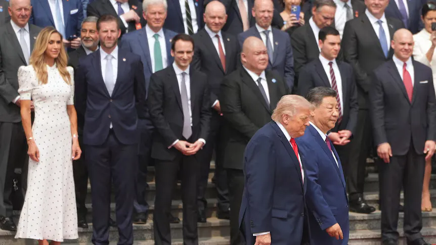 Several American billionaires and business executives accompanied Trump on his June trip to China.