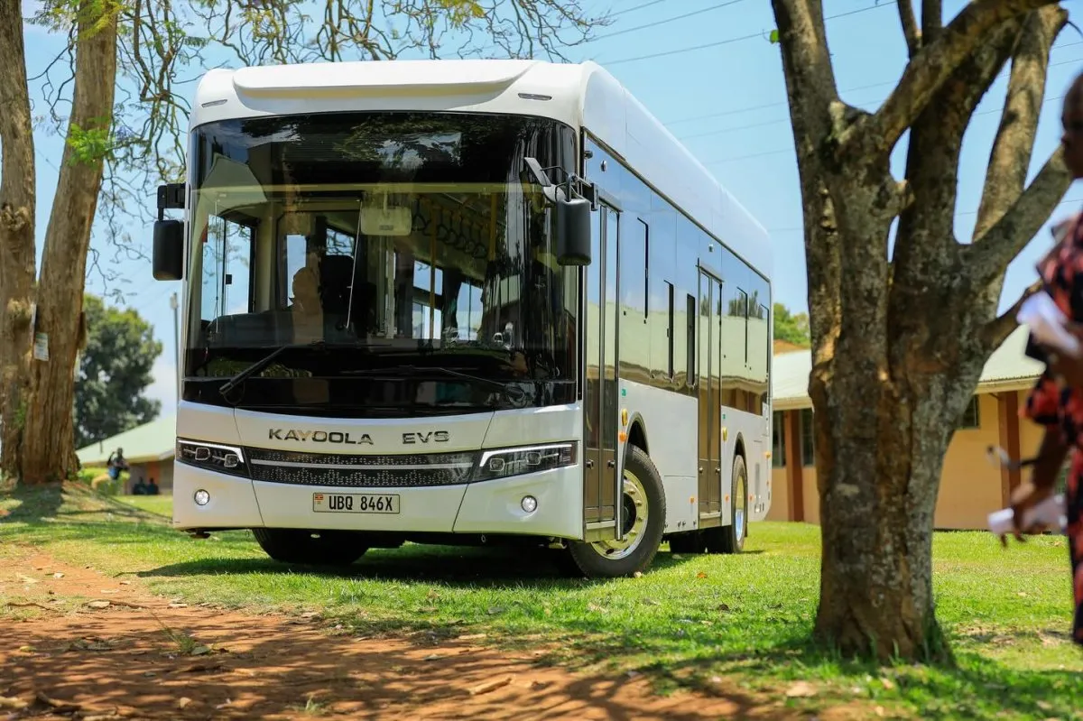 Kayoola Electric Bus, Made by Kiira Motors in Uganda