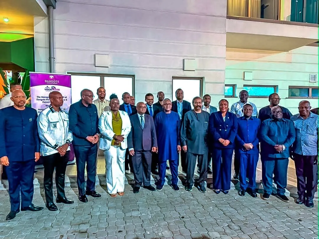 Tanzania sent a mission to Lagos, Nigeria to meet the world's wealthiest blackman and Industrialist, Aliko Dangote of